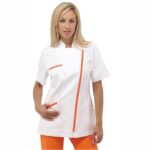 loys-bianco-arancione-casacca-medicale-assistente-alla-poltrona